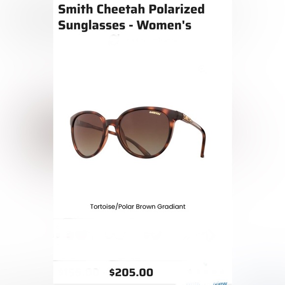 Smith cheetah polarized sunglasses